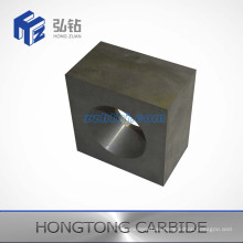 Customized Tungsten Carbide Plate with Hole for Machinery Use F